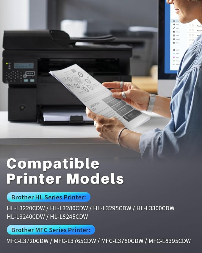 INK4U DR229CL Black Drum Unit Compatible Replacement for Brother DR-229CL DR229 Black Drum Unit for Brother HL-L3220CDW HL-L3280CDW MFC-L3720CDW MFC-L3780CDW HL-L3300CDW HL-L3295CD, 1 Black, No Toner