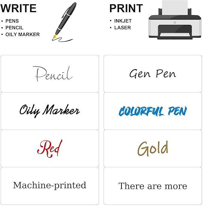 Methdic Address Labels 1" x 2-5/8" 900 Labels Sticker Paper for Laser/Ink Jet Printer Mailing Labels 8.5"×11" White 30 per Sheet
