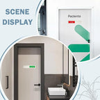 in Use or Available Sign,In Use Available Sign for Home Office Hotles Hospital Restroom, Vacant Occupied Slider Door Status Tells Whether Room in Use or Available,7'' x 1.5'' - Stainless Steel,Silver