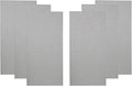 ATS Acoustics Home Office Residential Acoustic Treatment Room Kit Sound Absorbing Acoustic Panel 6 Pack for 50-100 Sq Ft (Platinum)
