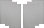 ATS Acoustics Home Office Residential Acoustic Treatment Room Kit Sound Absorbing Acoustic Panel 6 Pack for 50-100 Sq Ft (Platinum)
