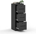 OPTYMIRA 3 Drawer Metal File Cabinet with 3 Unique Locks Heavy Duty Locking File Cabinets Home Office Steel Filing Cabinet Vertical File Cabinets for Legal/Letter Size File,Assembly Required