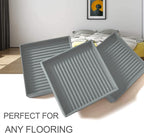 Furniture Coasters,8 Pcs 2” Furniture Caster Cups - Non Slip Furniture Pads Hardwoods Floors - Non Skid Furniture Grippers, Rubber Furniture Feet, Anti Slide Floor Protector for Bed Couch Stoppers