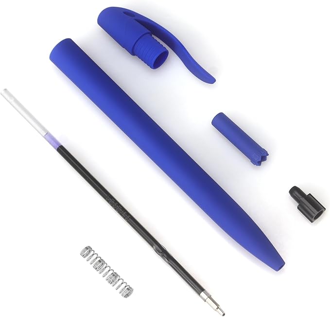 Bribobo Ballpoint Pens Black Ink Pens Medium Point Retractable Ballpoint Pens, 1.0MM Black Ink, 8 Pack, Colorful