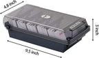 MyLifeUNIT Business Card Holder, 2.2" x 3.5" Index Card Organizer with Dividers and Index Tabs, Capacity: 500 Cards
