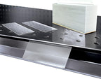 Price Data Channel Label Holder Chips, Clear Plastic Tags, 2.25" L x 1.25" H, 10 Mil Thick, Gondola Shelf Edge, Reusable, Made for Point of Purchase Shelf Molding by Clip Strip Corp.