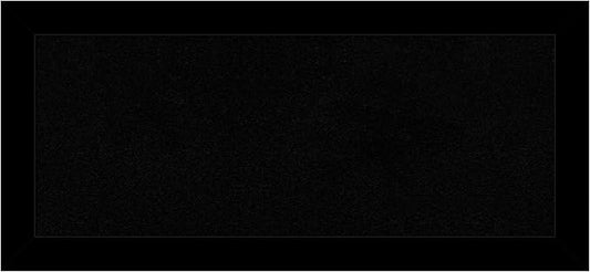 Amanti Art Black Cork Board for Wall, 15x33 Vision Board with Black Wood Frame, Medium Corkboard Office Decor for Home Organization, Modern Corkboard Pinboard to Display Items for Home Organization