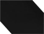 Guakicae 60 Sheets Black Cardstock 4 x 6 Printer Paper, 300gsm/110lb Heavyweight Flat Card Stock Craft Paper for DIY Card Making, Invitations, Greeting Cards, Postcards, Graduations