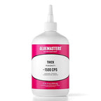 Glue Masters Pro Line - 16 OZ - Professional Grade Cyanoacrylate (CA) Super Glue by Glue Masters - Thick 1500 CPS Viscosity Adhesive for Woodworking, Scale Modeling, Fabrication, 3D Printing and More