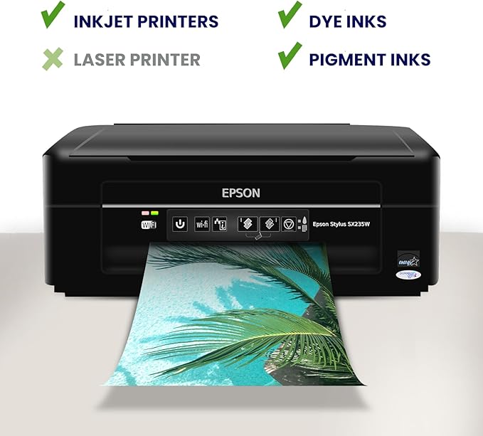 11x17 Double Sided Photo Paper Matte, Goefun 200GSM/54LB Presentation Paper for Inkjet Printer, 100 Sheets