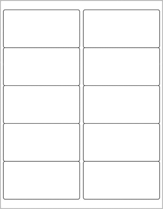 9527 Product 10 UP Sticker Labels,2x4 inches FBA Shipping Address Labels for Laser/Ink Jet Printer,Total 10000 Labels