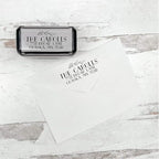 Self Inking Modern Address Stamps | Custom Return Address Stamper (Bold Branch, Large)