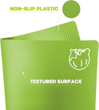 GoodLuck 4 Pieces Flexible Cutting Boards with Hanging Hole, BPA Free Plastic Cutting Boards for Kitchen, Non Slip Cutting Mat for Meat and Vegetables