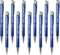 Yucold Customized ballpoint pens in bulk, personalized ballpoint pens with free engraving, for use in companies, enterprises, graduation anniversaries (Royal blue,260)