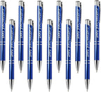 Yucold Customized ballpoint pens in bulk, personalized ballpoint pens with free engraving, for use in companies, enterprises, graduation anniversaries (Royal blue,78)