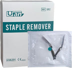 Skin Staple Removal Kit, Includes Staple Remover and Gauze Sponge, Steriled, Ideal for Hospitals and Clinics (5)