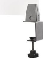 2 Pack Clamp-on Desk Privacy Panels, Frosted Acrylic Desk Dividers for Office School Call Center Reception Area, Noise and Visual Distractions Reducing Table Divider- 23" x 22"