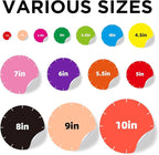 Custom Stickers Personalized Labels - Customized Stickers with Any Design Image Logo Text,Custom Stickers for Business Logo,Custom Thank You Label Stickers,100 Labels (Scalloped,2.5"x2.5")
