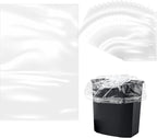 YooNotee 200 Pcs Shredder Bags Large Gallon Size Paper Shredder Bags for Home Office Paper Trash Shredded Materials(23.62 x 15.75 Inches)