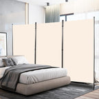 Room Divider 6FT Folding Privacy Screens, 3 Panel Partition Room Dividers w/Freestanding Design, Portable Wall Divider for Room Separtation, Fabric Screen Panel for Home Office Bedroom Dorm
