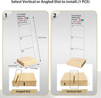 Monitor Memo Board Computer Monitor Memo Board Team Gifts Acrylic for Computer Monitors Laptop and Desktop with Removable Design 12.6X 3.15 x 0.2 inches