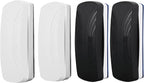 Ddaowanx Whiteboard Eraser, Magnetic Dry Erase Eraser, Glass Board Eraser,School and Office Supplies (4 Pack/2 Black+2 White)