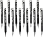 Yucold Customized ballpoint pens in bulk, personalized ballpoint pens with free engraving, for use in companies, enterprises, graduation anniversaries (Black,13)