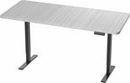 VIVO Electric 71 x 30 in Standing Desk, Memory Height Adjustment, 1B Series, Holds 220 lbs, Dark Gray Top Black Frame, DESK-KIT-1B7G