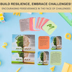 Thought-Spot Growth/Fixed Mindset Card Game: Cultivates Coping & Social Skills; Develops Resilience; Reduces Meltdowns/Stress; Affirmation Cards; Autism-Friendly; Mindfulness; CBT; 98 Cards, Ages 8+