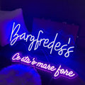 Lorxi Custom Neon Signs, Light up Signs For Wall Decor, Neon Sign Personalized For Bedroom,Wedding, Birthday, Party , Customized Led Light Sign For Gifts Bar Game Business Logo, Led Name Sign Neon Light