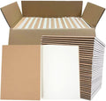 LIONSOUL 90 Pack A5 Blank Kraft Notebooks Bulk, Blank Paper Sketchbooks, Writing Blank Journal Notebook in Bulk, 80 Pages, 8.3x5.5 inch, for Gifts Travelers Office and School Supplies
