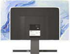 Baocicco Modern Violet Marble Waterproof TV Cover Anti-Static Dustproof Protective Cover for LCD/LED/HD 45, 46, 47, 48 Inch Decorative Monitor Accessories Covers for Television LED LCD OLED TVs Screen