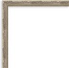 Amanti Art Silver Framed Magnetic Board 26x26 Medium Vision Board for use with Magnets, 100% Metal Sheet to Display Items as Office Decor or for Home Organization in mudroom, Kitchen or Kids Room