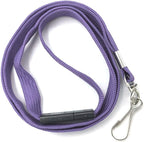 Bird Fiy Lanyard Light Purple Lanyards Neck Flat Premium Breakaway Badge Lanyard with J-Hook for ID Nametag Badge Holder