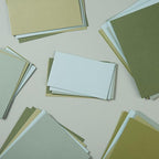 50 Sheets Colored Cardstock Paper 5 Colors, 250 GSM Heavy Card Stock for DIY Art Projects, Cards (Green, 5x7)