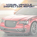 Visual Vehicle Inspection Report – 2-Part Carbonless Vehicle Checklist, Snap-Out Auto Service Forms, Fleet Maintenance Logs, Car Checkup Sheets - White & Canary 8.5"×11" - Pack of 500