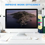 Computer Monitor Memo BoardHoldI We Wouldn't Be The Team That We are Without You Logo Monitor Message Board Sticky Notes Office Desk Accessories for Send Friends and Colleagues Gifts