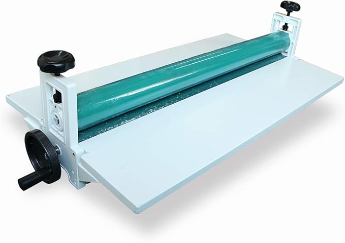 25'' Manual Cold Roll Laminator Laminating Machine Lamination Foldable Long Wings