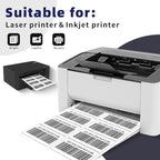 POLYSELLS Self Adhesive 2"x4" Address Shipping Labels, 10UP White Sticker FBA Labels, Inkjet/Laser Printer Compatible, 10 Labels/Sheet, 250 Sheets/2500 Labels