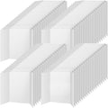 Ctosree 150 Pcs 14 * 22 Inch Tri Fold Poster Board Bulk, Science Fair Project Display Paperboard, Single Wall, Lightweight Presentation Board (White)