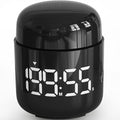 MeesMeek Digital Kitchen Timer,Countdown Countup Timer with Large LED Display Volume Adjustment,Timer for Cooking, Classroom Time for Kids and Teachers. (Black)