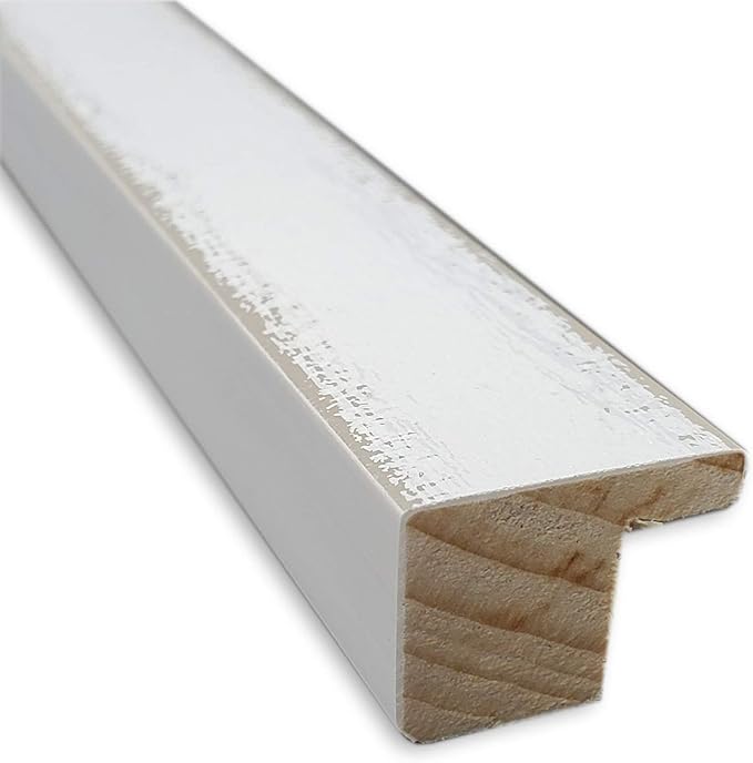 Amanti Art Natural Cork Board for Wall, 21x25 Vision Board with White Frame, Medium Corkboard Office Decor for Home Organization, Country Rustic Corkboard Pinboard to Display Items for Home