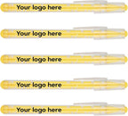 Custom Maze Ballpoint Pens – Personalized Puzzle Pens with Logo/Text – Promotional Pens for Events, Schools, Trade Shows – Fun Interactive Design (Yellow, 50 Count, Pack of 1)