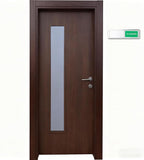 In Use or Available Door Sign for Home Office Restroom Conference Hotels Hospital, Slider Privacy Door Sign Indicate in Use Available, Silver