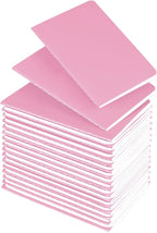 Lzerking Mini Notebooks Bulk 3.5 x 5.5 Inches 36 Pack-Pink Cover Tiny Pocket Journal Notepads for Kids, 30 Sheets/60 Pages, for Planners or Story Writing at Home or School