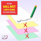 "Plain" Collated Color Paper (Not Carbonless) for Laser and Ink Jet Printers (4 Part, Case)