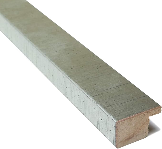 Amanti Art Natural Cork Board for Wall, 14x20 Vision Board with Silver Wood Frame, Small Corkboard Office Decor for Home Organization, Casual Corkboard Pinboard to Display Items for Home Organization