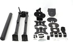 Amazon Basics Adjustable Dual Computer Monitor Arm Mount, Holds up to 32" Monitors, Black