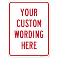 Custom Sign, Personalized Metal Signs, Customize for Office, Business, Workplace, Office, Home, Airbnb, Delivery Signs, 18x24 Inches, Rust Free .063 Aluminum, Made in USA