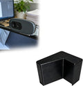 Webcam Mount for Logitech C270 to for LG 27MP500-B, No Assembly Required, Curved Design Prevents Obstruction